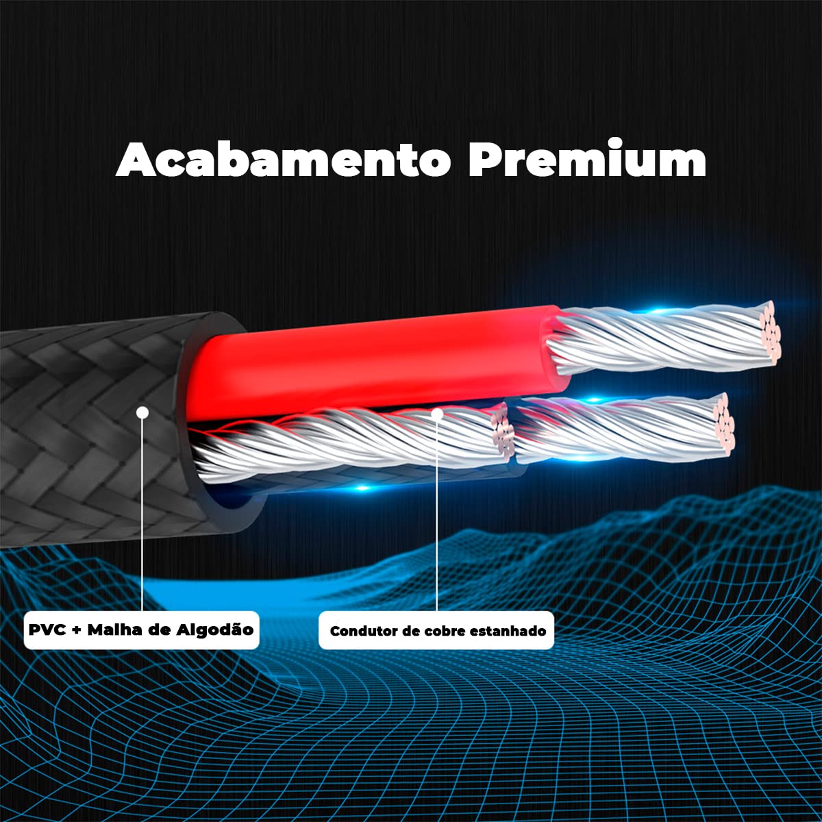 Cable Estéreo Vention VAB-B06-B300-M/ Jack 3.5 Macho - Jack 3.5 Hembra/ 3m/ Negro