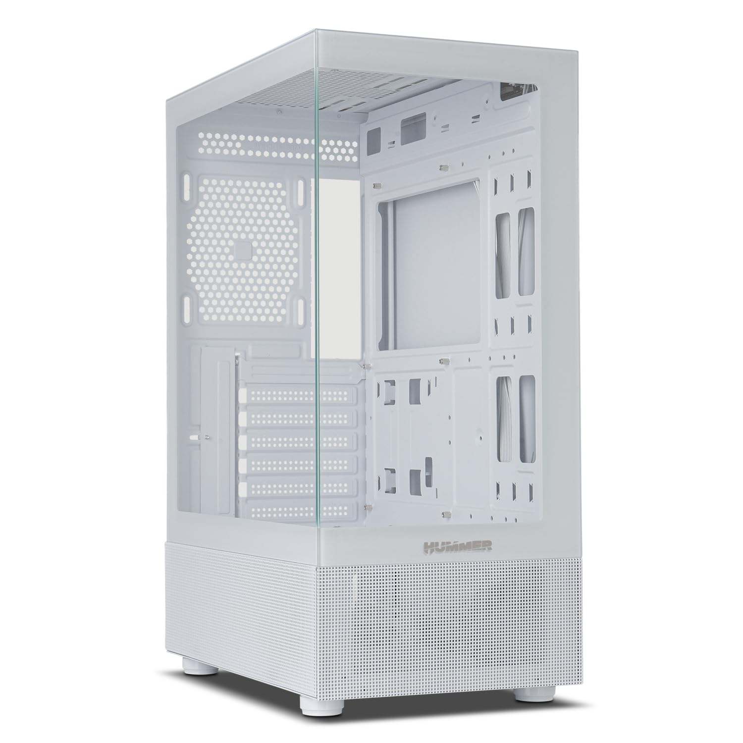 Caja Gaming Semitorre Nox Hummer Vision/ Blanca