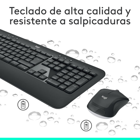 Teclado y Ratón Inalámbrico Logitech MK540 Advanced