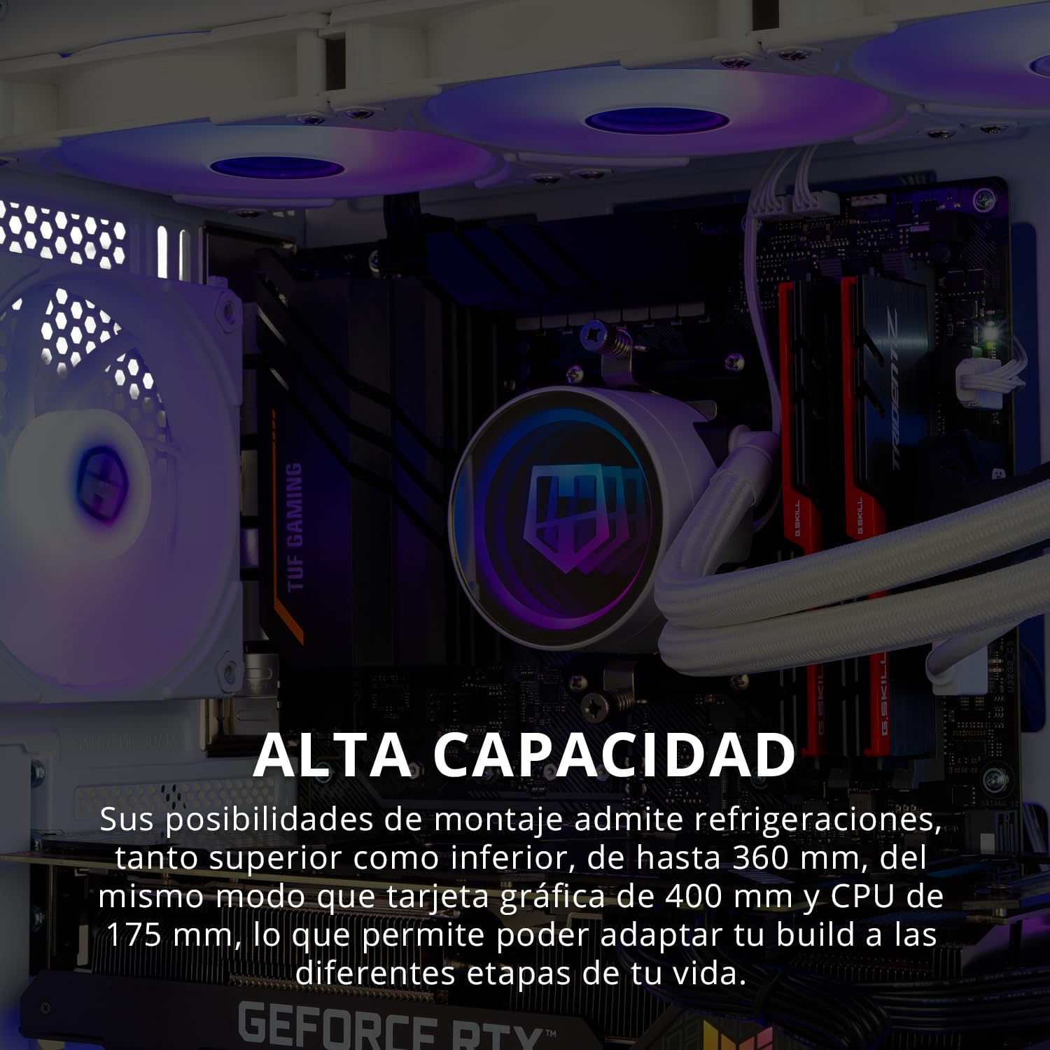 Caja Gaming Semitorre Nox Hummer Astra Neo/ Blanca