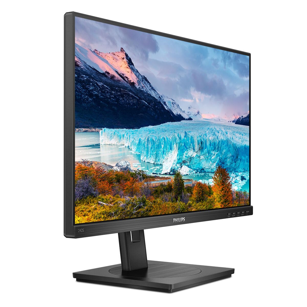 Monitor Profesional Philips S-Line 242S1AE 23.8'/ Full HD/ Multimedia/ Regulable en altura/Negro