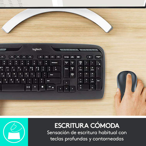 Teclado y Ratón Inalámbrico Logitech Combo MK330