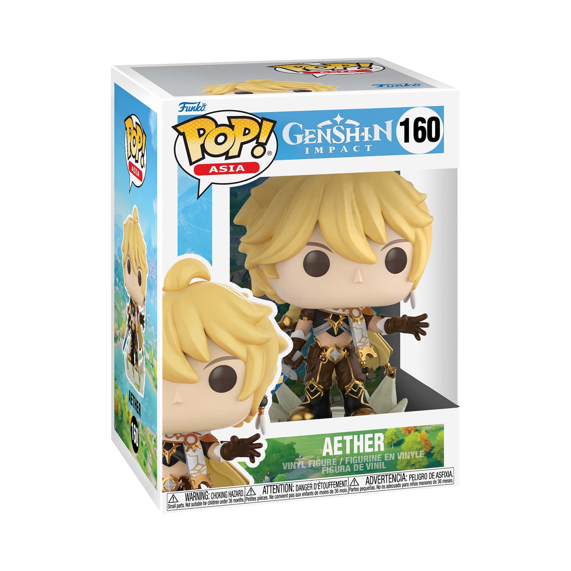 Funko Pop! Asia Games: Genshin Impact - Aether - Figura de Vinilo Coleccionable - Idea de Regalo- Mercancia Oficial - Juguetes para Niños y Adultos - Muñeco para Coleccionistas y Exposición