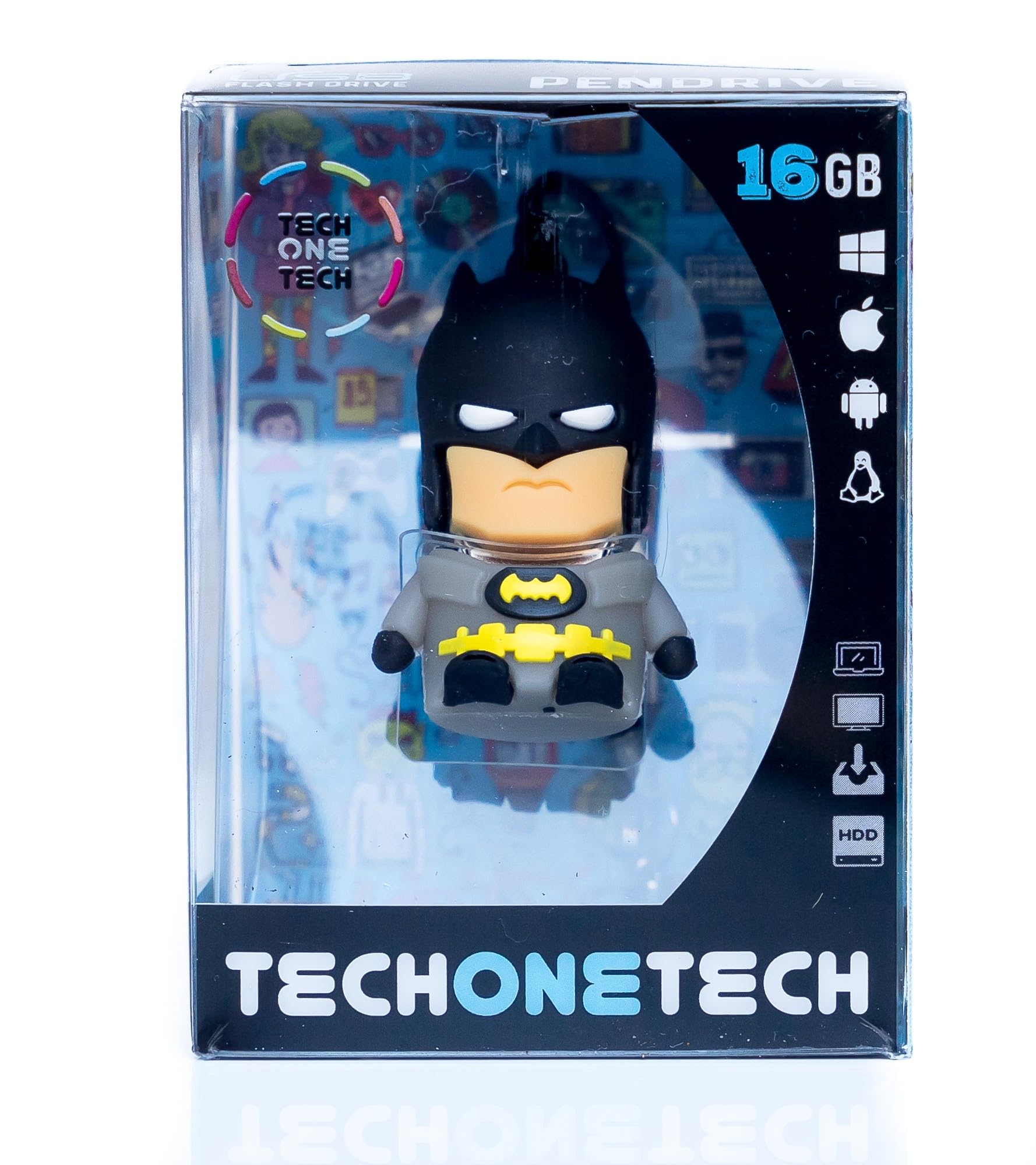 Pendrive 32GB Tech One Tech Super Bat USB 2.0