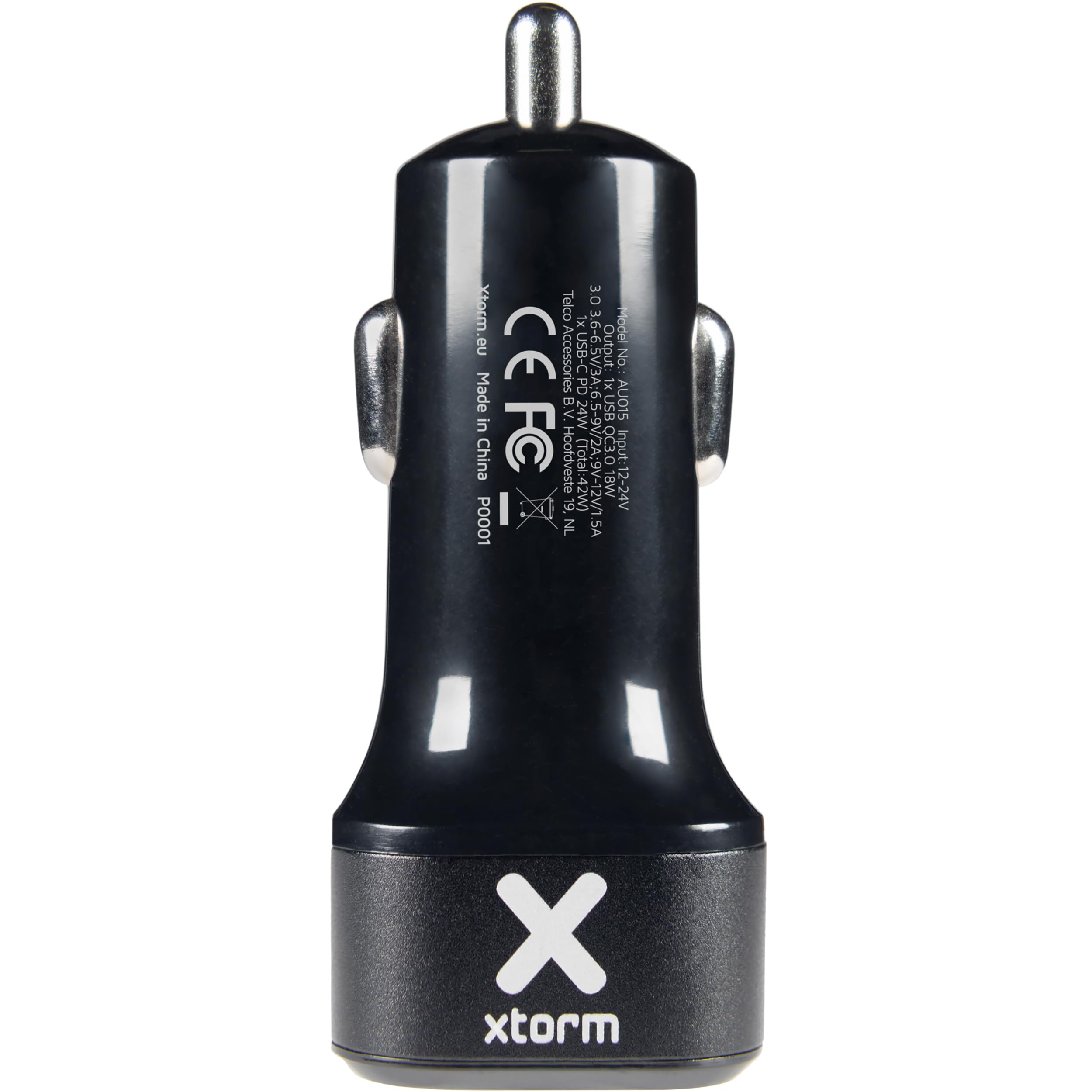 Cargador de Coche Xtorm AU203/ 1xUSB Tipo-C/ 1xUSB/ 48W