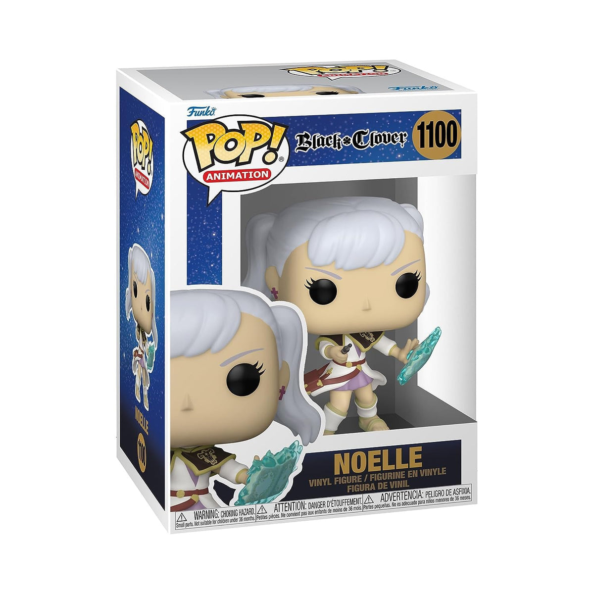 Funko Pop! Animation: Black Clover - Noelle - Figura de Vinilo Coleccionable - Idea de Regalo- Mercancia Oficial - Juguetes para Niños y Adultos - Anime Fans - Muñeco para Coleccionistas y Exposición