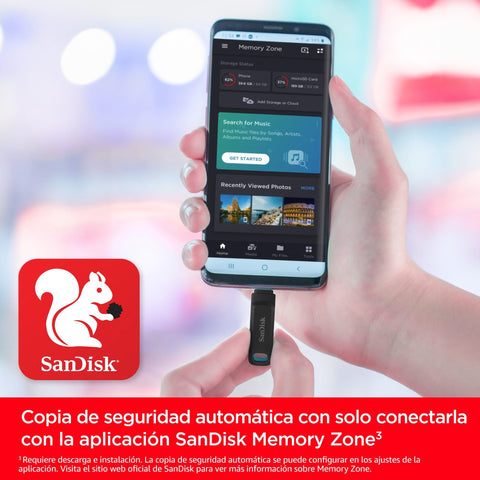 Pendrive 128GB SanDisk Ultra Dual Drive Go/ USB 3.1 Tipo-C/ USB