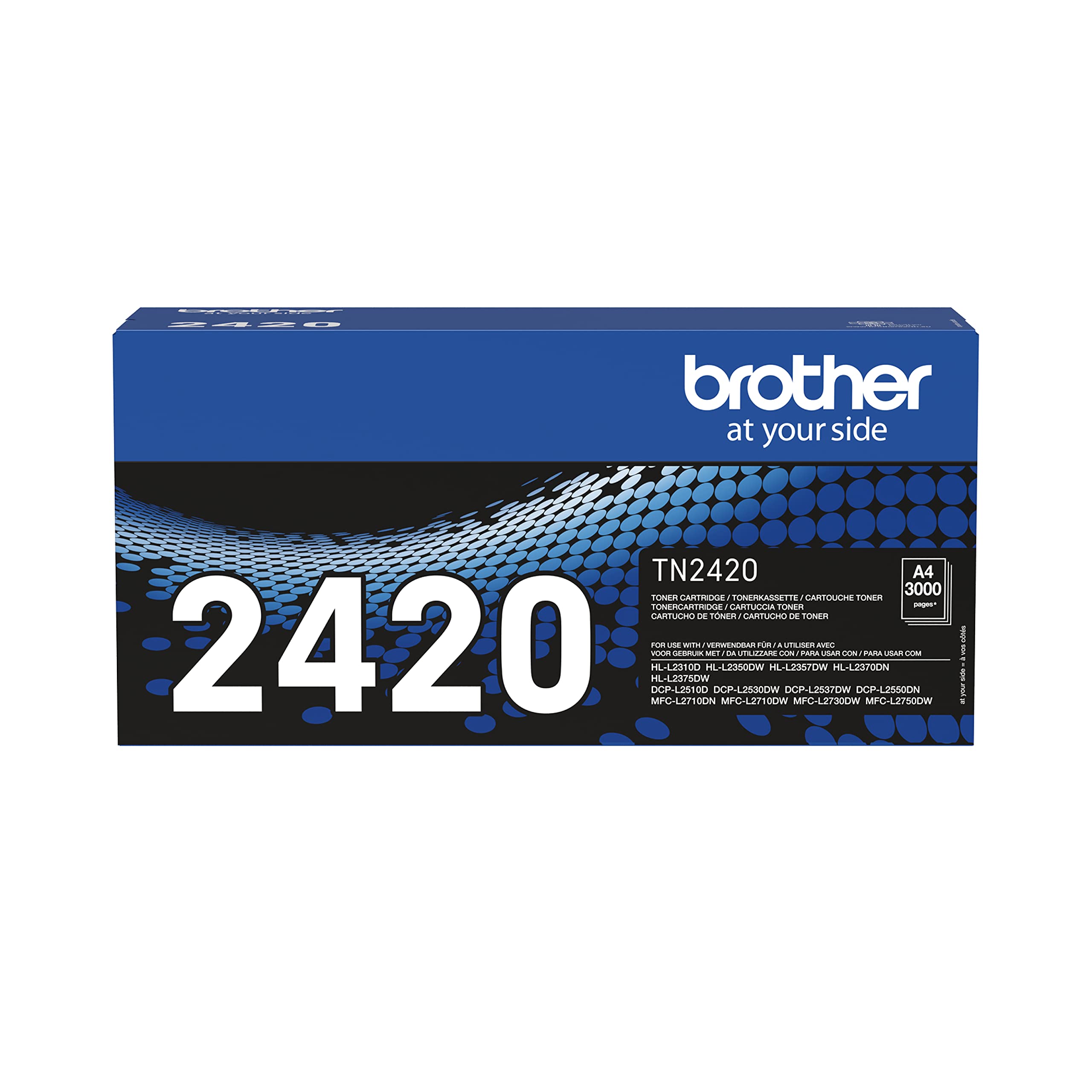 Tóner Original Brother TN-2420 Alta Capacidad/ Negro