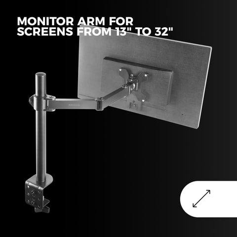 Soporte para Monitor Mars Gaming MARM1/ hasta 8kg