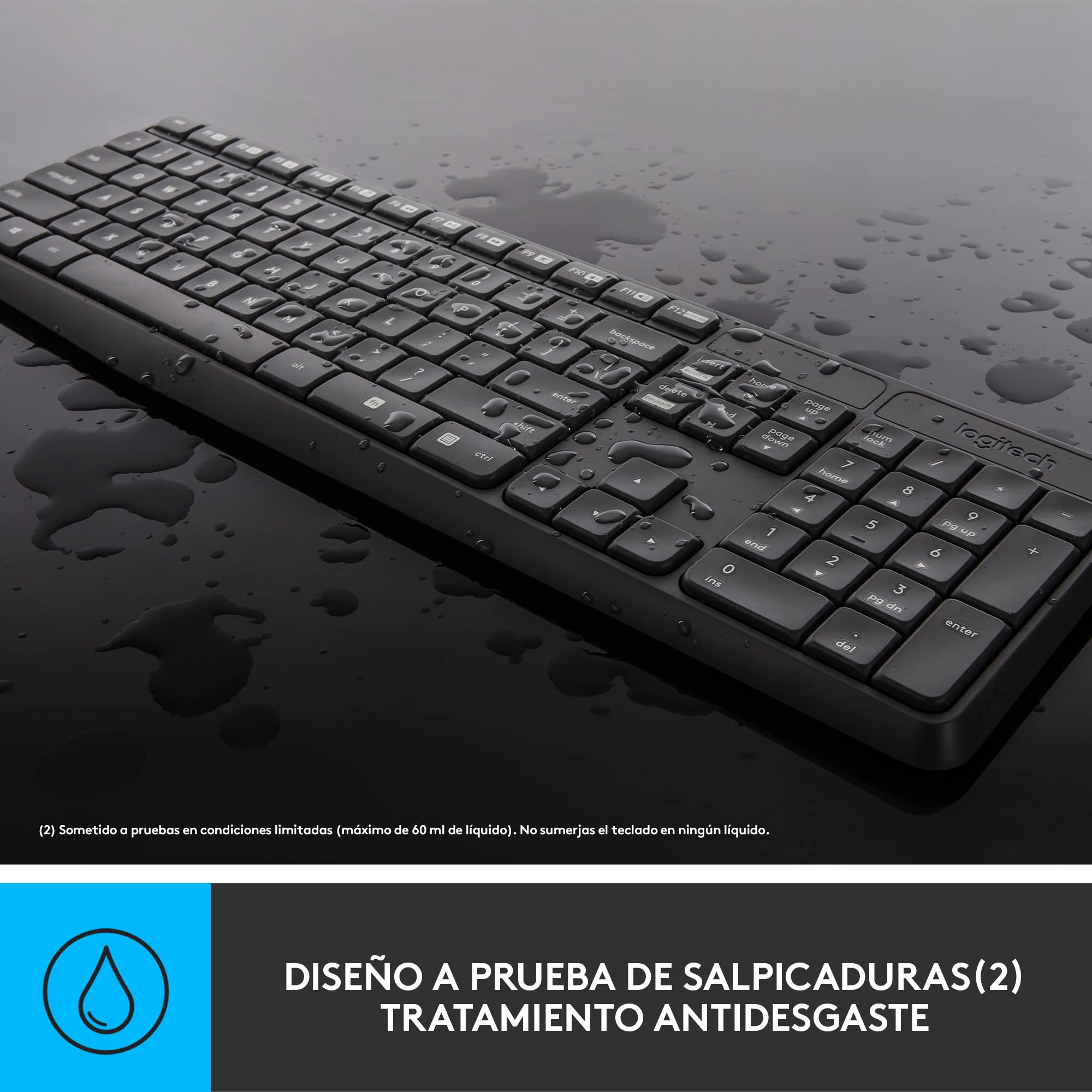 Teclado y Ratón Inalámbricos Logitech MK235