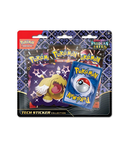 BANDAI PC50469 Juego de Cartas Pokémon TCG: SV4.5 Tech Sticker Box, Multicolor, Atrapa Todos los Pokémon y hazte el Mejor Entrenador Coleccionable para los Amantes del Anime, Versión en Español