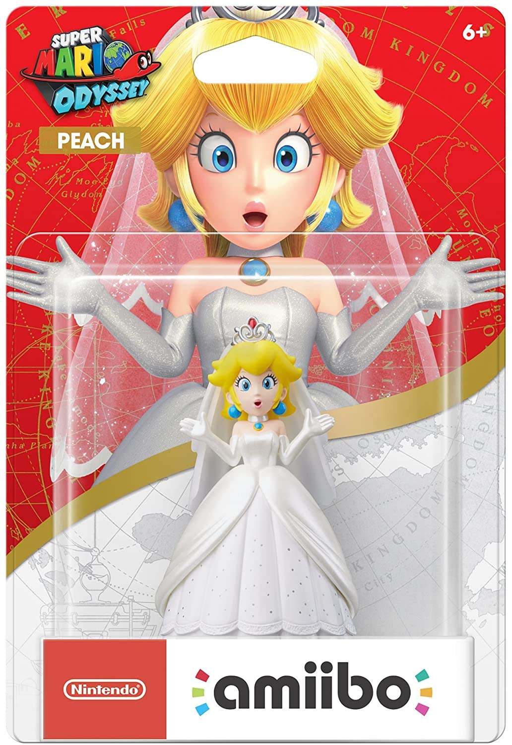 Nintendo - Colección Super Mario, Figurina Amiibo Peach