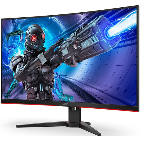 Monitor Gaming Curvo AOC C32G2ZE 31.5'/ Full HD/ 1ms/ 240Hz/ VA/ Negro