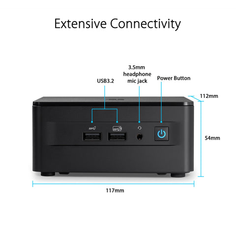 MiniPC Asus NUC 13 Pro RNUC13ANKI500002I Intel Core i5-1340P