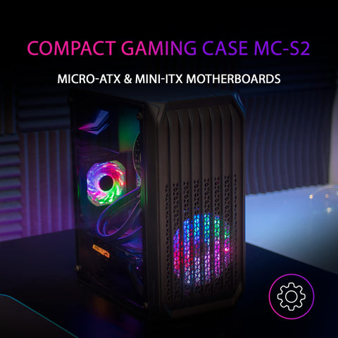 Caja Gaming Minitorre Mars Gaming MC-S2