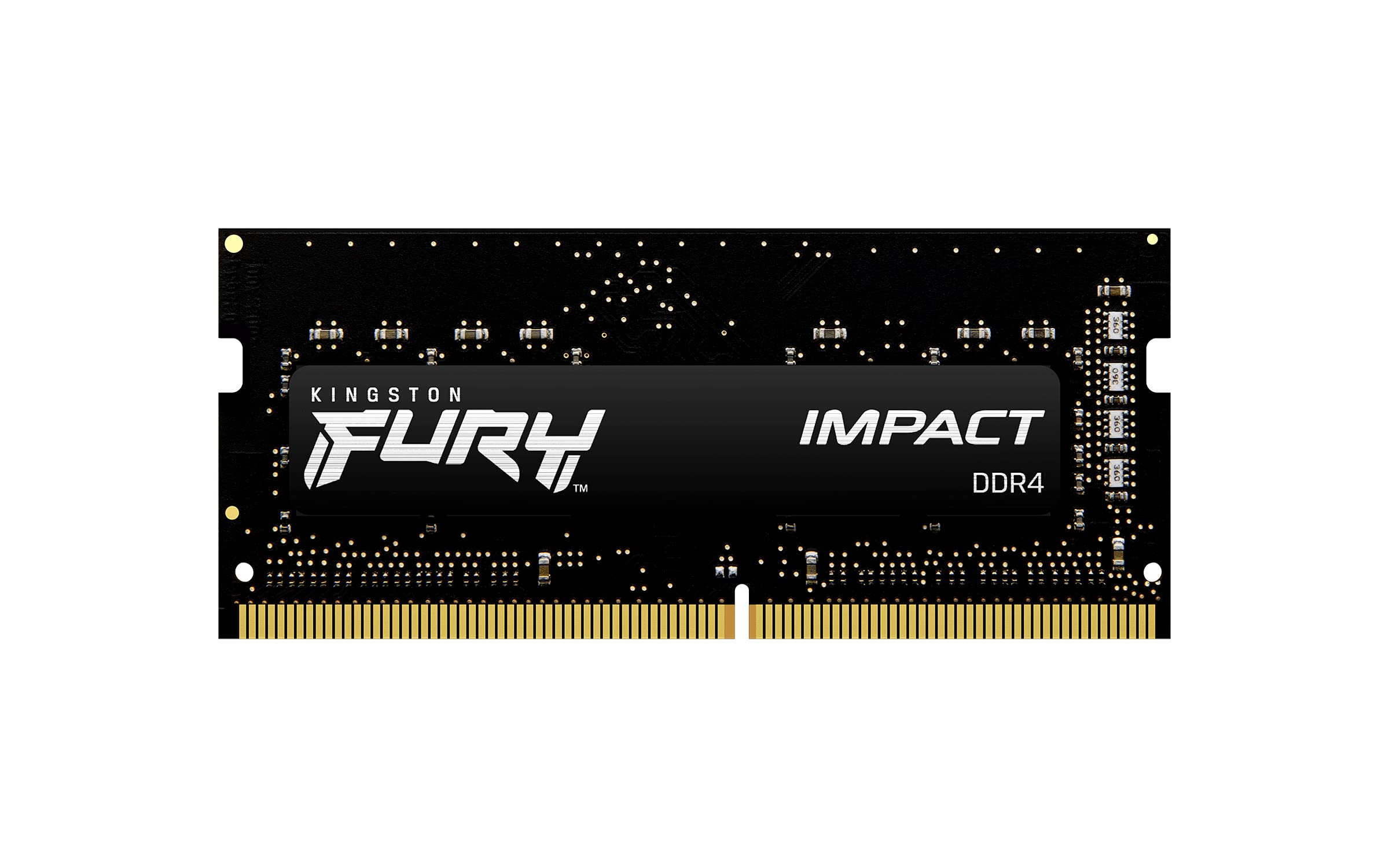 Memoria RAM Kingston FURY Impact 8GB/ DDR4/ 2666MHz/ 1.2V/ CL15/ SODIMM