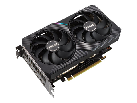 ASUS Dual NVIDIA GeForce RTX 3060 V2 OC Edition Tarjeta gráfica Gaming (PCIe 4.0, 12 GB GDDR6, HDMI 2.1, DisplayPort 1.4a, diseño de 2 Ranuras, Ventiladores Axial-Tech, Blanco