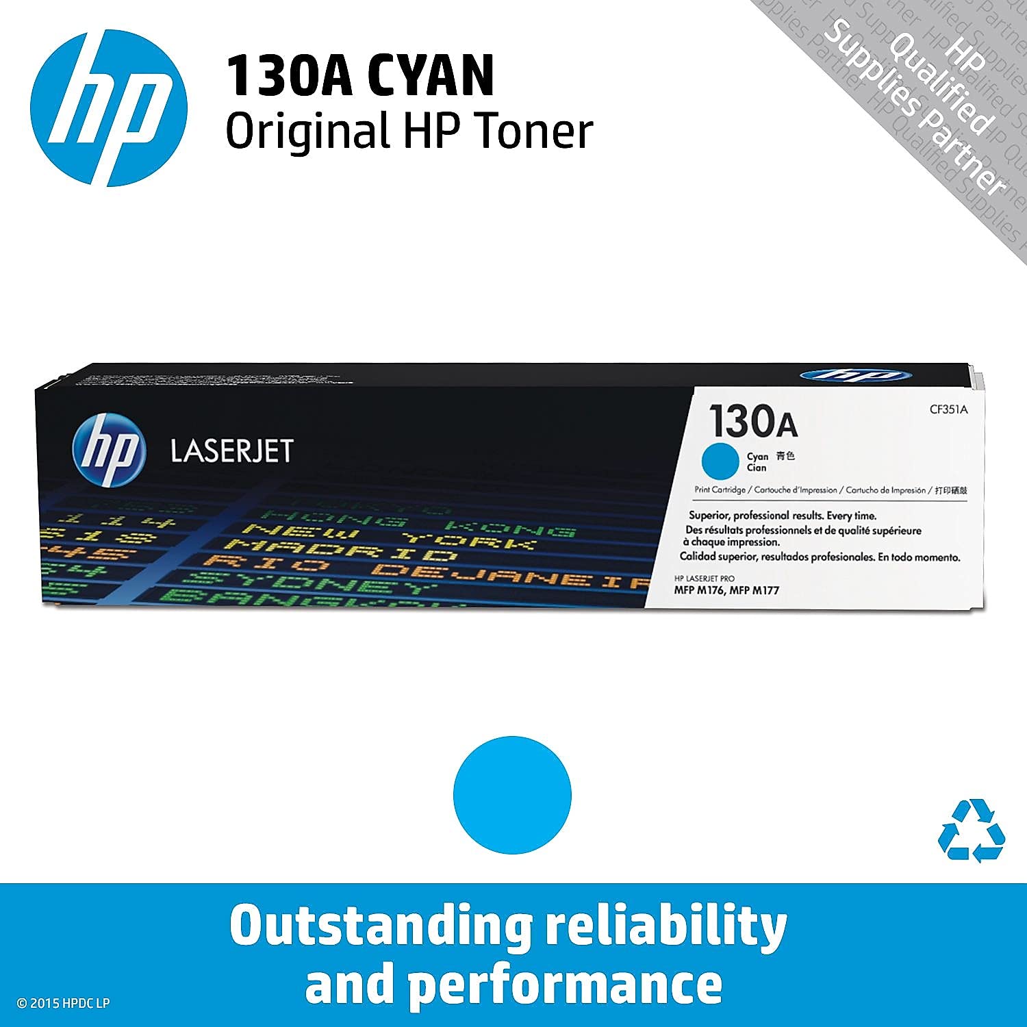 Tóner Original HP nº130A/ Cian