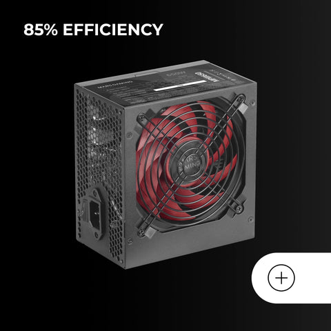 Fuente de Alimentación Mars Gaming MPIII650/ 650W/ Ventilador 12cm