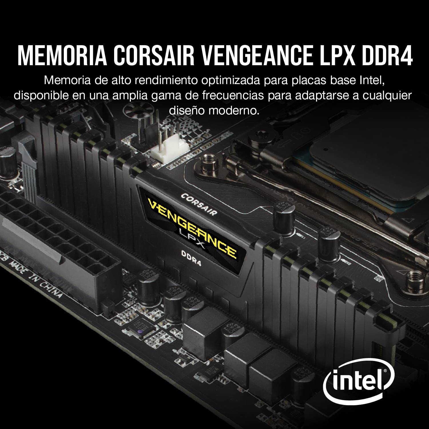 Memoria RAM Corsair Vengeance LPX 2 x 8GB/ DDR4/ 3200MHz/ 1.35V/ CL16/ DIMM