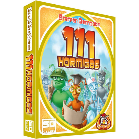 SD GAMES 111 Hormigas - Juego de Velocidad para Mayores de 8 Años, Juego de Mesa 2 a 5 Jugadores