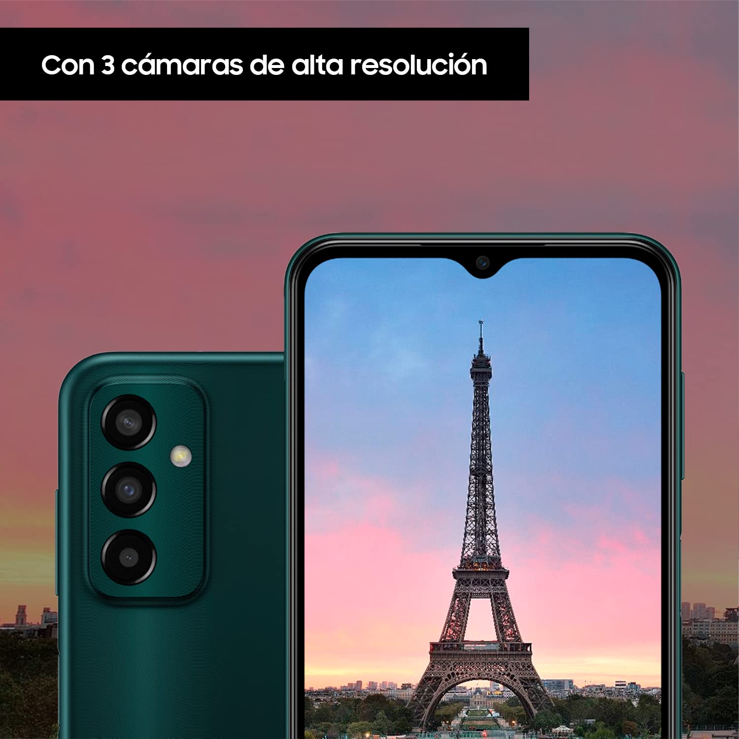 Smartphone Samsung Galaxy M13 4GB/ 64GB/ 6.6'/ Verde Profundo