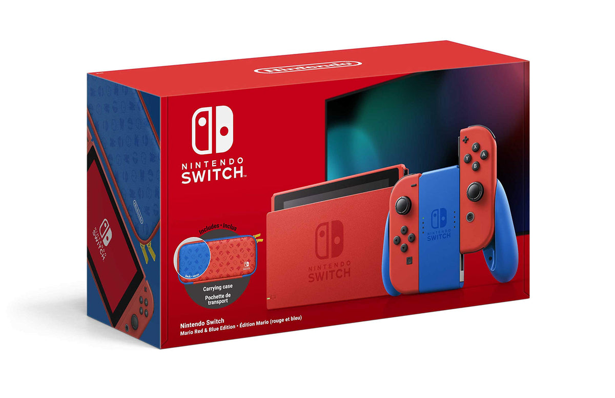 Nintendo Switch edición Mario (rojo y azul)