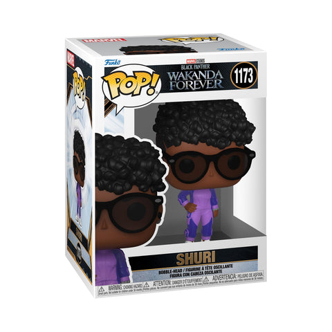 Funko Pop! Marvel: Black Panther: Wakanda Forever - Shuri - Figura de Vinilo Coleccionable - Idea de Regalo- Mercancia Oficial - Juguetes para Niños y Adultos - Movies Fans