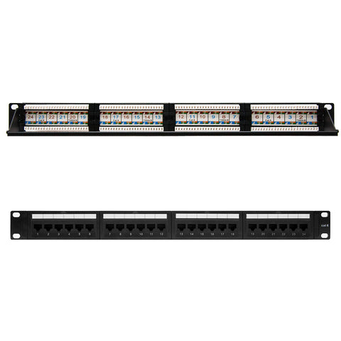 Patch Panel Nanocable 10.21.3124/ 24 Puertos/ Cat.6/ Altura 1U