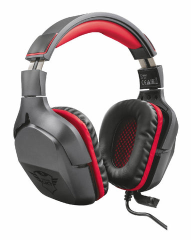 Trust Gaming GXT 344 Creon - Auriculares Gaming para PC, PS4 y Xbox con micrófono Ajustable y Sonido estéreo, Color Negro