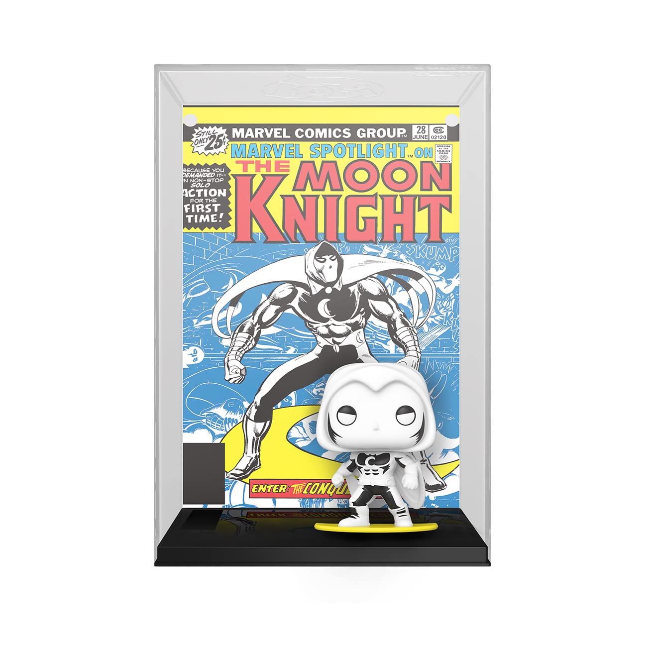 Funko Pop! Comic Cover: Marvel - Moon Knight - Figura de Vinilo Coleccionable - Idea de Regalo- Mercancia Oficial - Juguetes para Niños y Adultos - Muñeco para Coleccionistas y Exposición