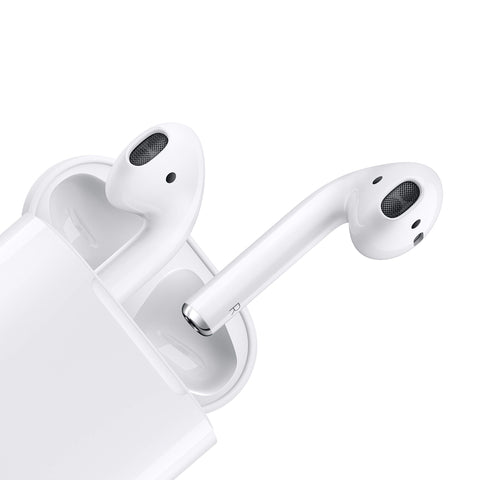 Auriculares Bluetooth Apple AirPods V2 con estuche de carga