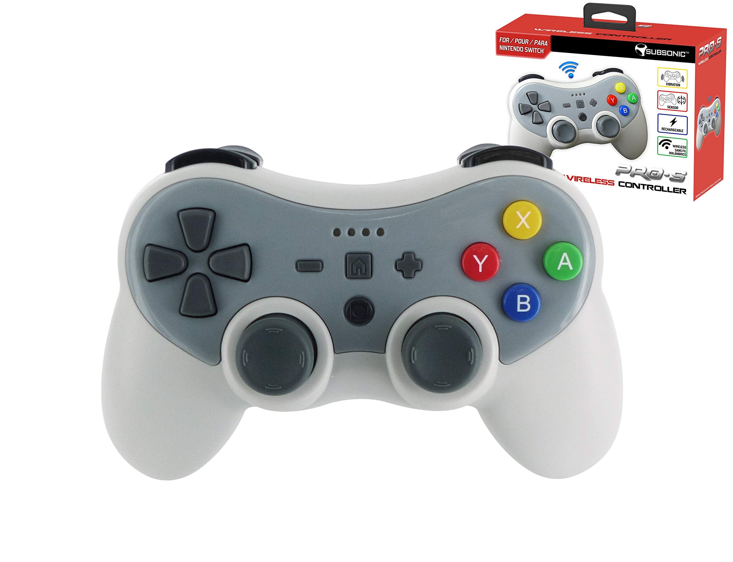 Mando controller para Nintendo Switch, Inálambrico retro 90s