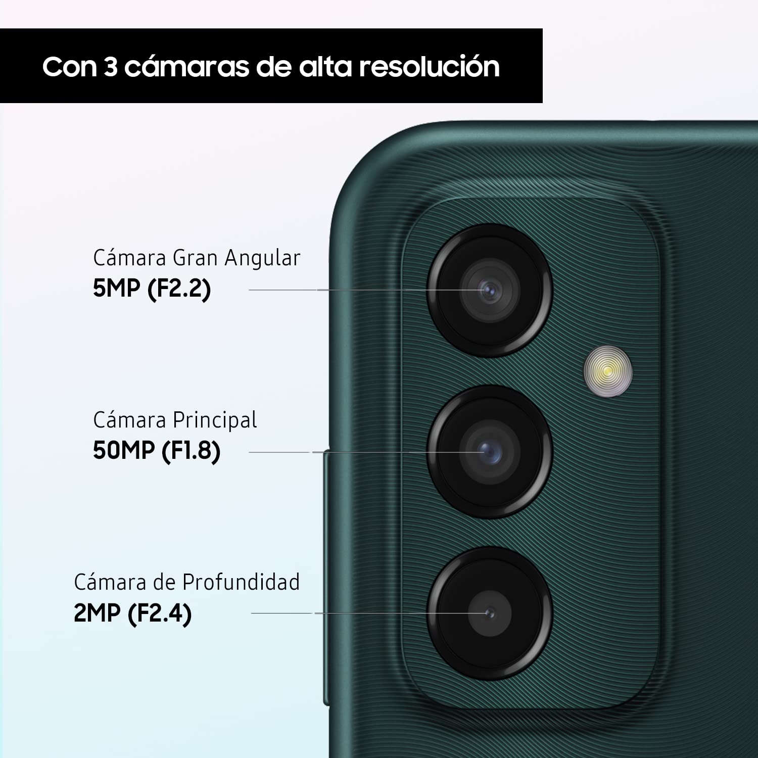 Smartphone Samsung Galaxy M13 4GB/ 64GB/ 6.6'/ Verde Profundo