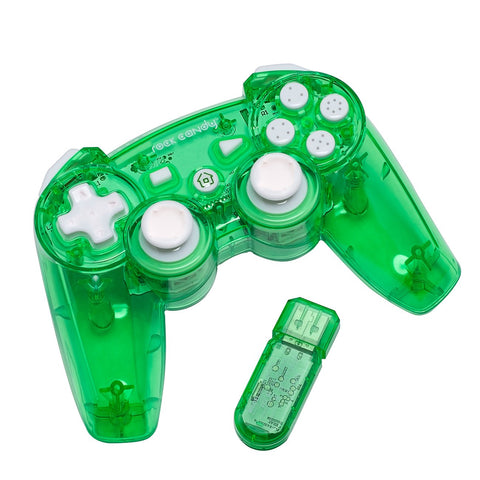 PDP - Mando Wireless Rock Candy, Color Verde (PlayStation 3)