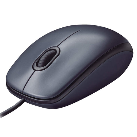 Ratón Logitech M90/ Hasta 1000 DPI/ Gris V2