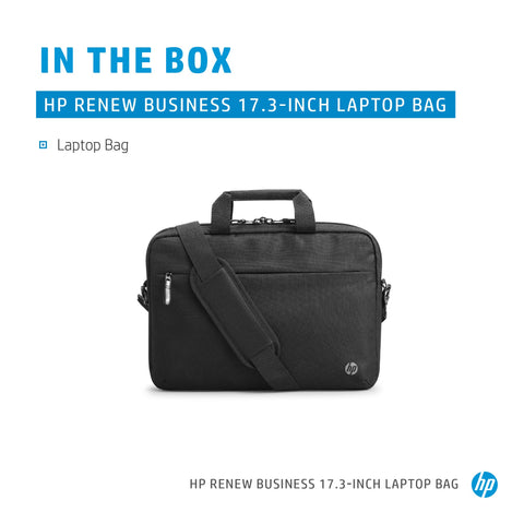 Maletín HP Renew Business para Portátiles hasta 17.3'/ Negro