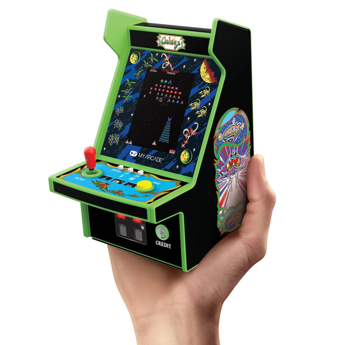 MY ARCADE DGUNL-4195 Galaga/Galaxian Micro Jugador Pro Portátil Retro Arcade