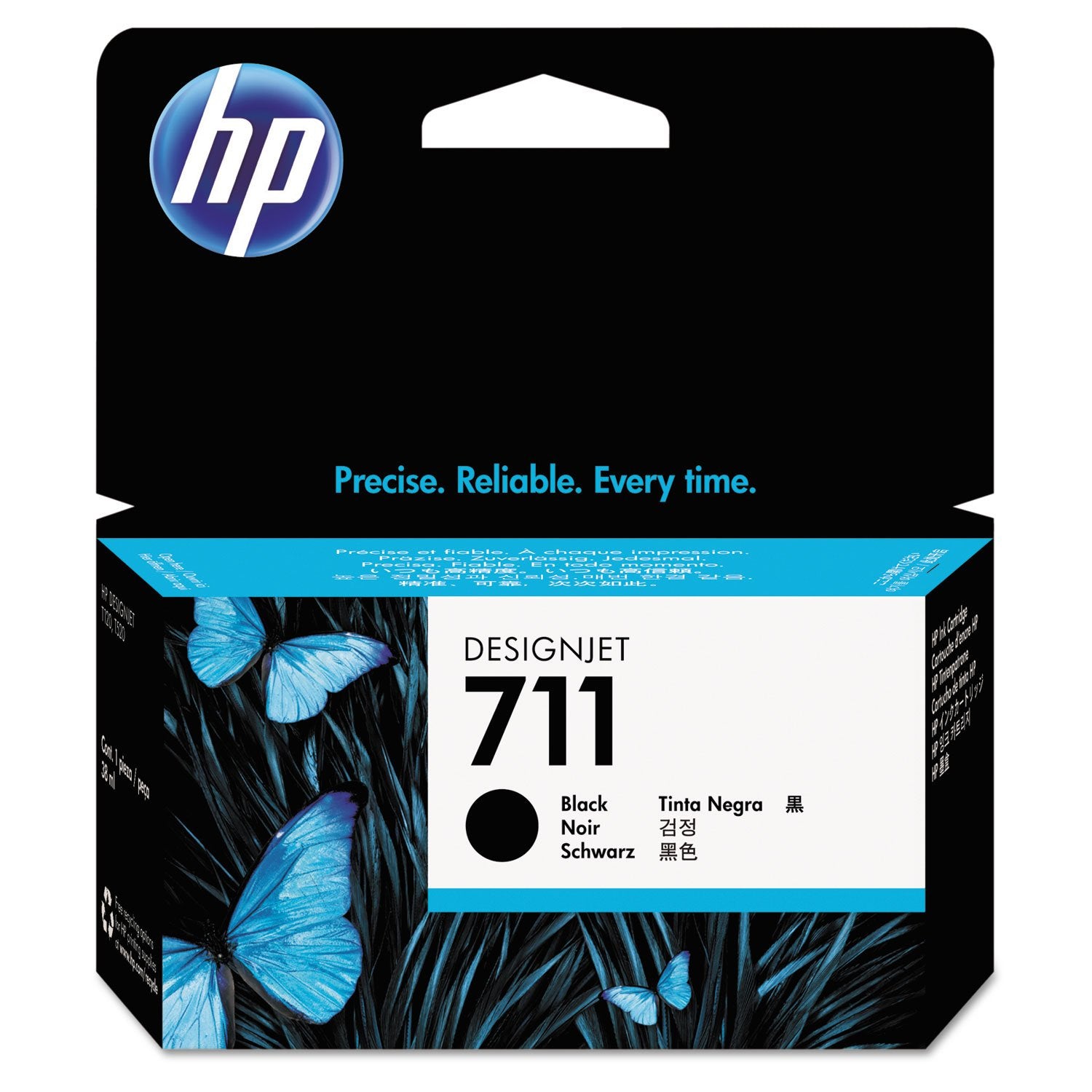 Cartucho de Tinta Original HP nº711/ Negro