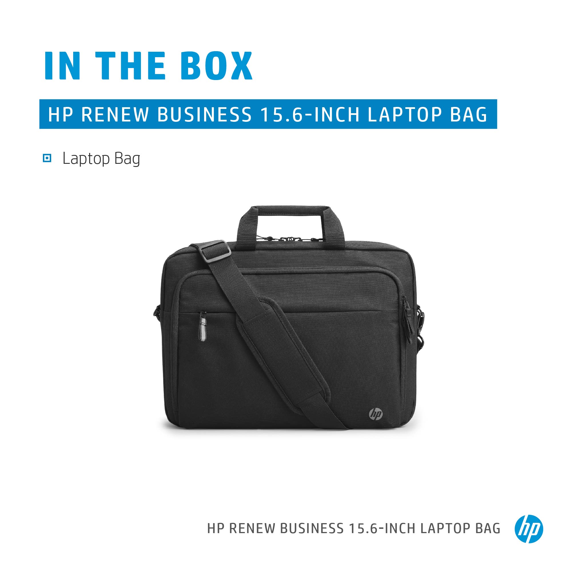 Maletín HP Renew Business para Portátiles hasta 15.6'/ Negro