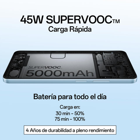 Smartphone Oppo A60 8GB/ 256GB/ 6.67'/ Purpura Medianoche