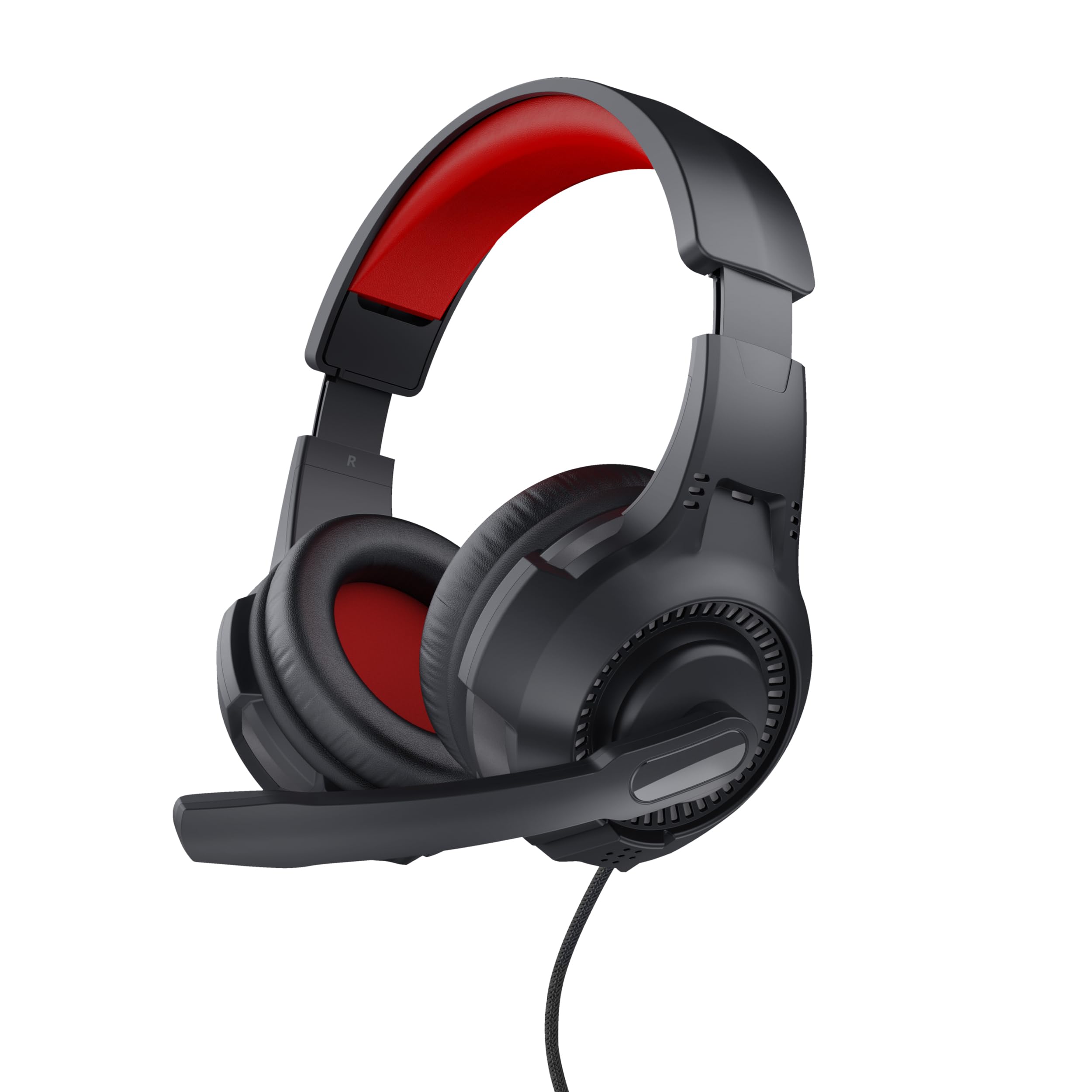 Auriculares Gaming con Micrófono Trust Gaming 24785/ Jack 3.5/ Rojos y Negros