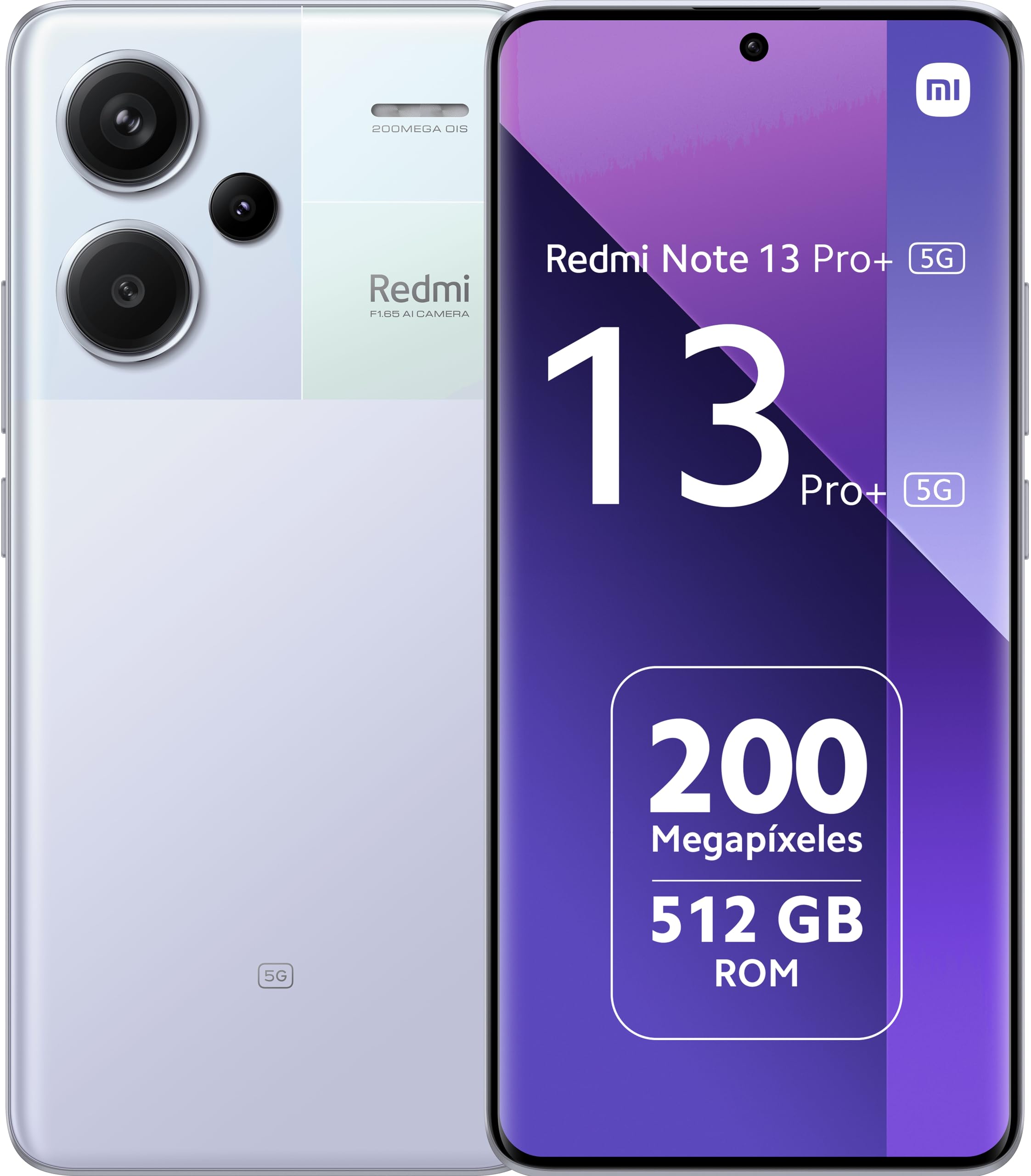 Smartphone Xiaomi Redmi Note 13 Pro+ NFC 12GB/ 512GB/ 6.67'/ 5G/ Púrpura