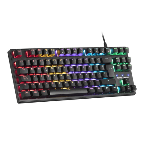 Teclado Gaming Mecánico Mars Gaming MKXTKLRES/ Switch Rojo