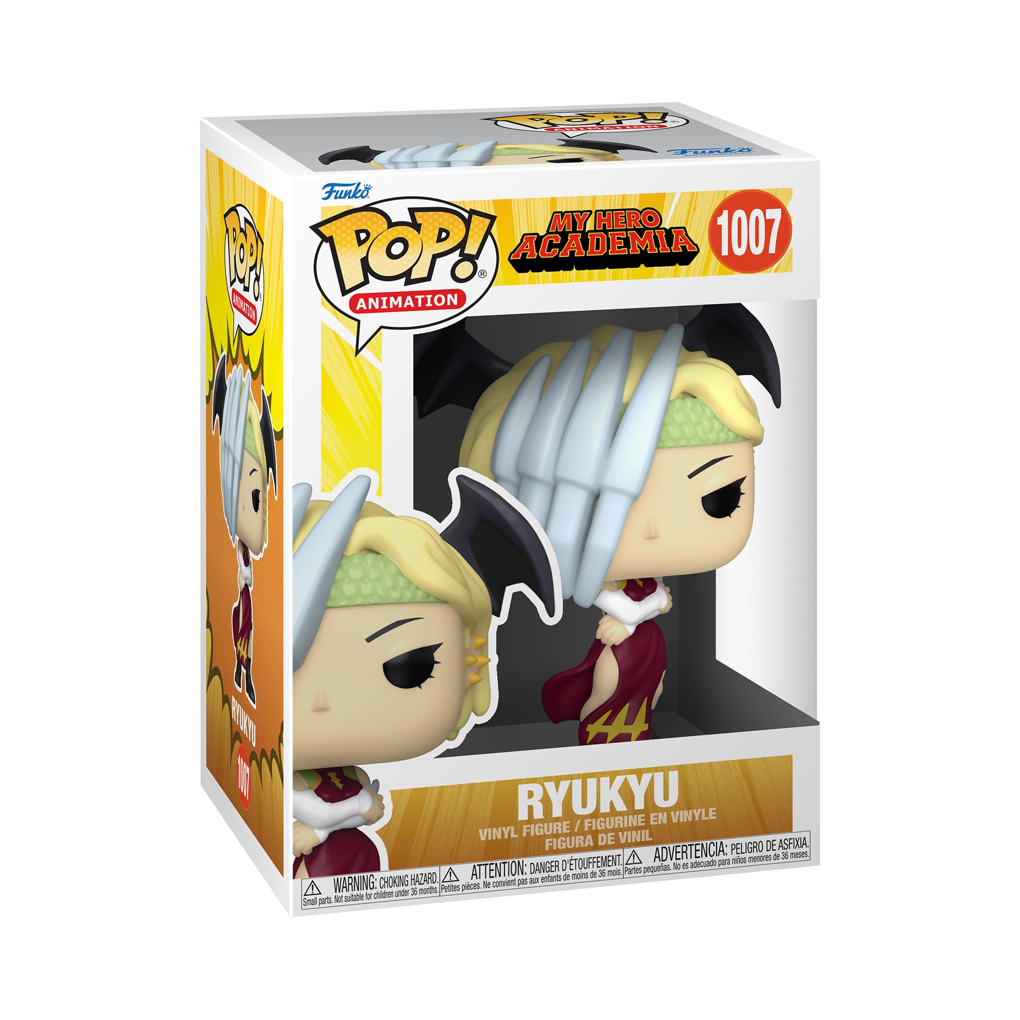 Funko Pop! Animation: MHA - Ryuko Tatsuma In Hero Costume - My Hero Academia - Figura de Vinilo Coleccionable - Idea de Regalo- Mercancia Oficial - Juguetes para Niños y Adultos - Anime Fans