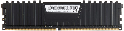 Memoria RAM Corsair Vengeance LPX 2 x 8GB/ DDR4/ 2400MHz/ 1.2V/ CL14/ DIMM