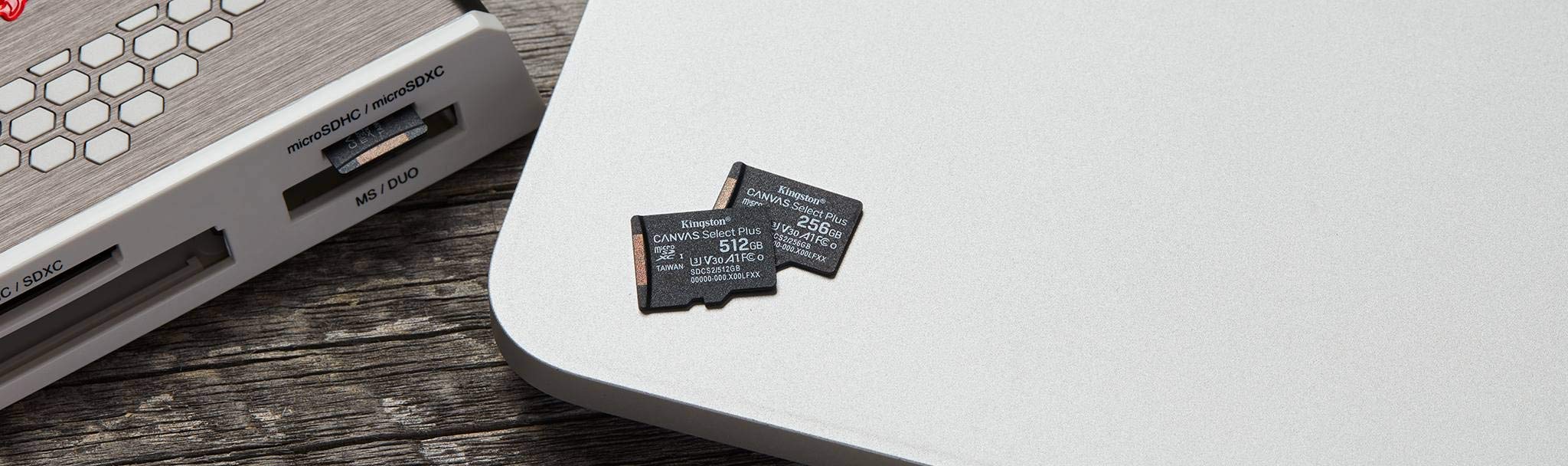 Tarjeta de Memoria Kingston CANVAS Select Plus 64GB microSD XC con Adaptador/ Clase 10/ 100MBs