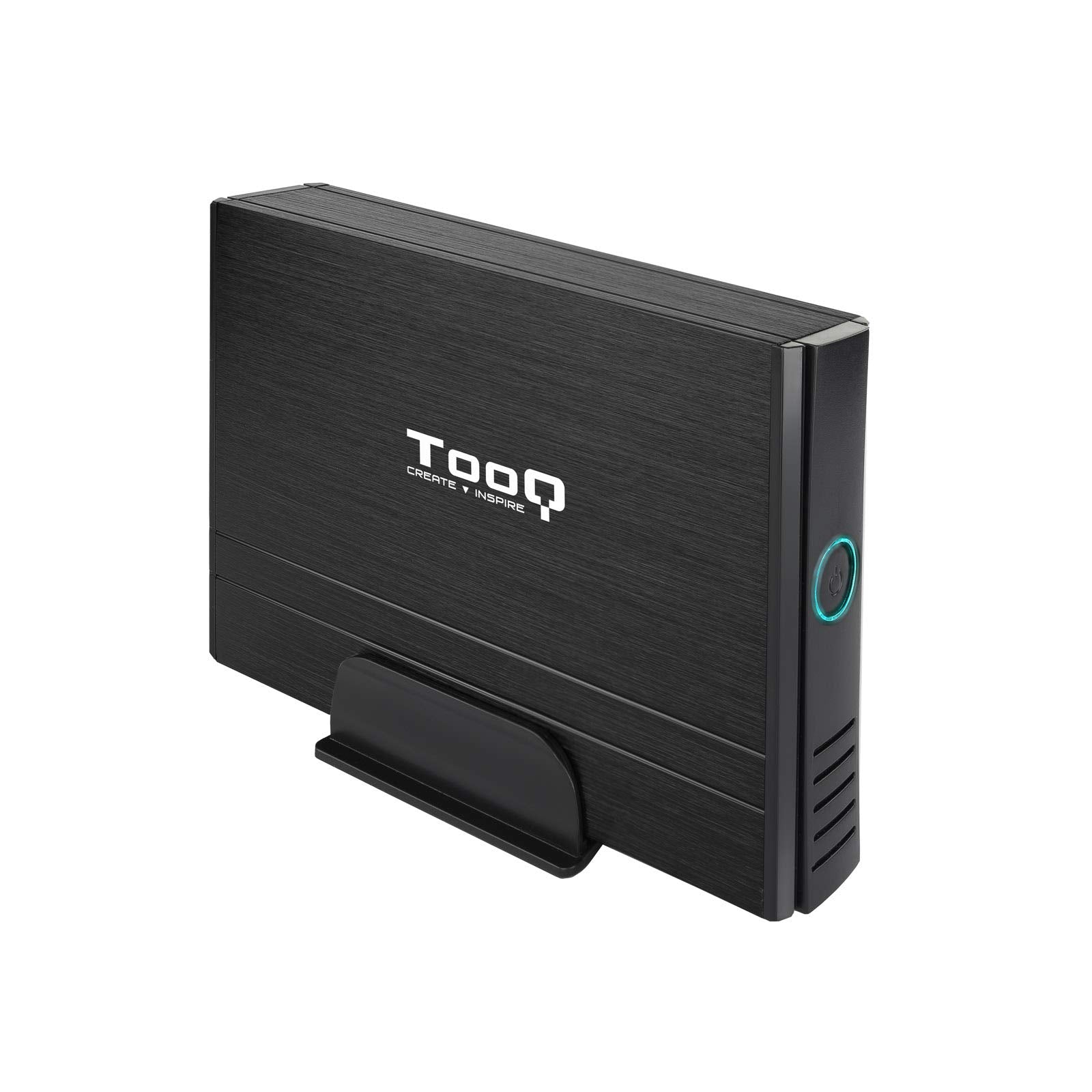 Caja Externa para Disco Duro de 3.5' TooQ TQE-3520B/ USB 2.0