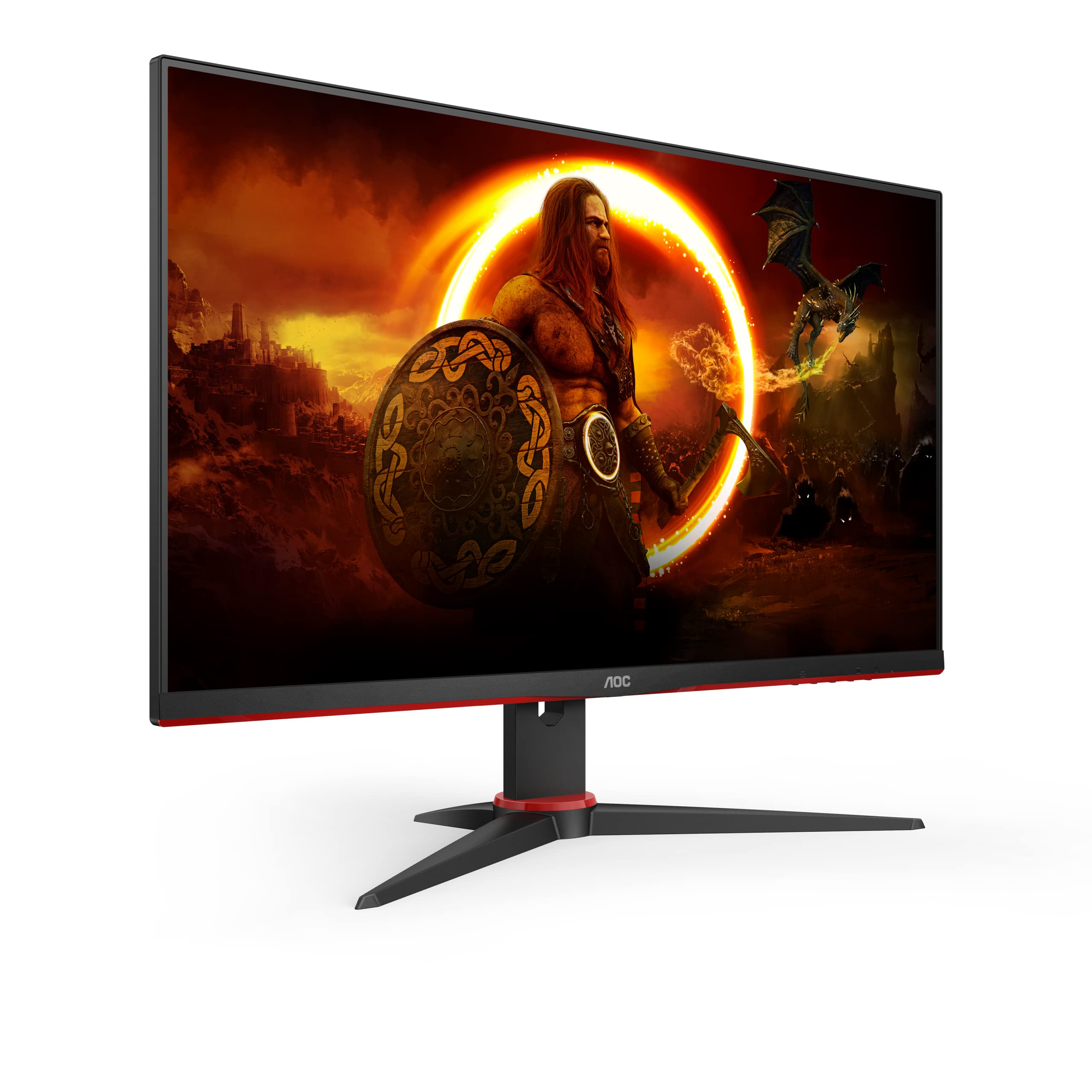 Monitor Gaming AOC 24G2SPAE/BK 23.8'/ Full HD/ 1ms/ 165Hz/ IPS/ Multimedia/ Negro