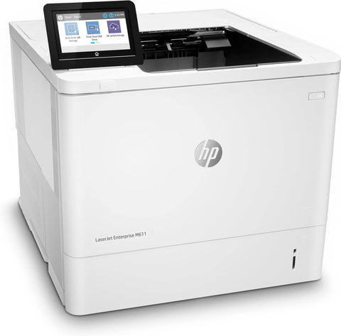 Impresora Láser Monocromo HP Laserjet Enterprise M611DN Dúplex/ Blanca